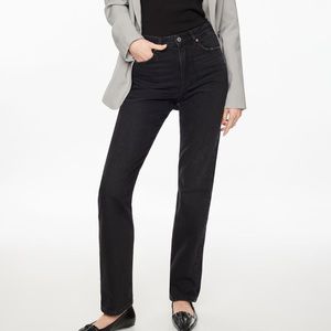 Dynamite Chiara straight leg high waisted denim in size 28